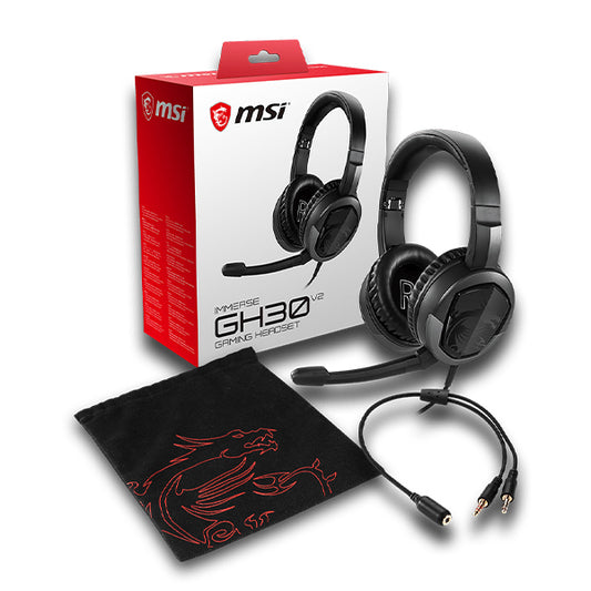 Auriculares Gaming MSI Immerse GH30 V2