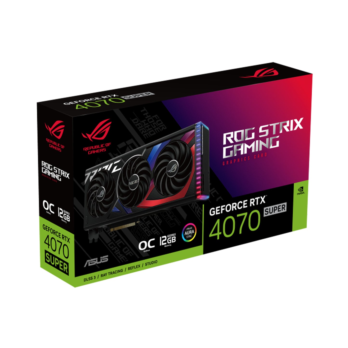 Tarjeta gráfica Asus ROG Strix RTX 4070 Super 12GB OC