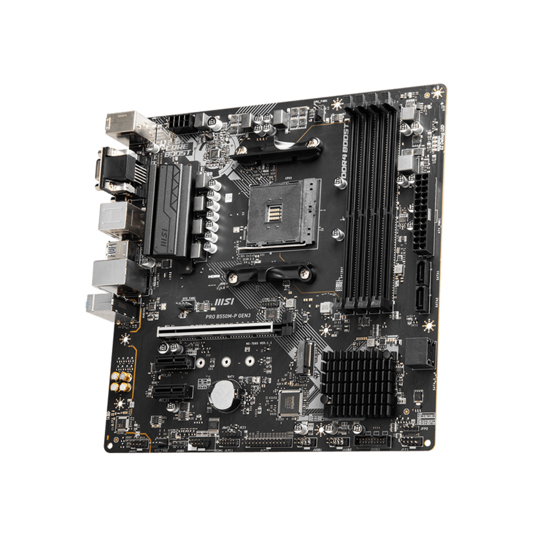 Motherboard MSI B550M-P Gen3 DDR4, AM4 - 4400