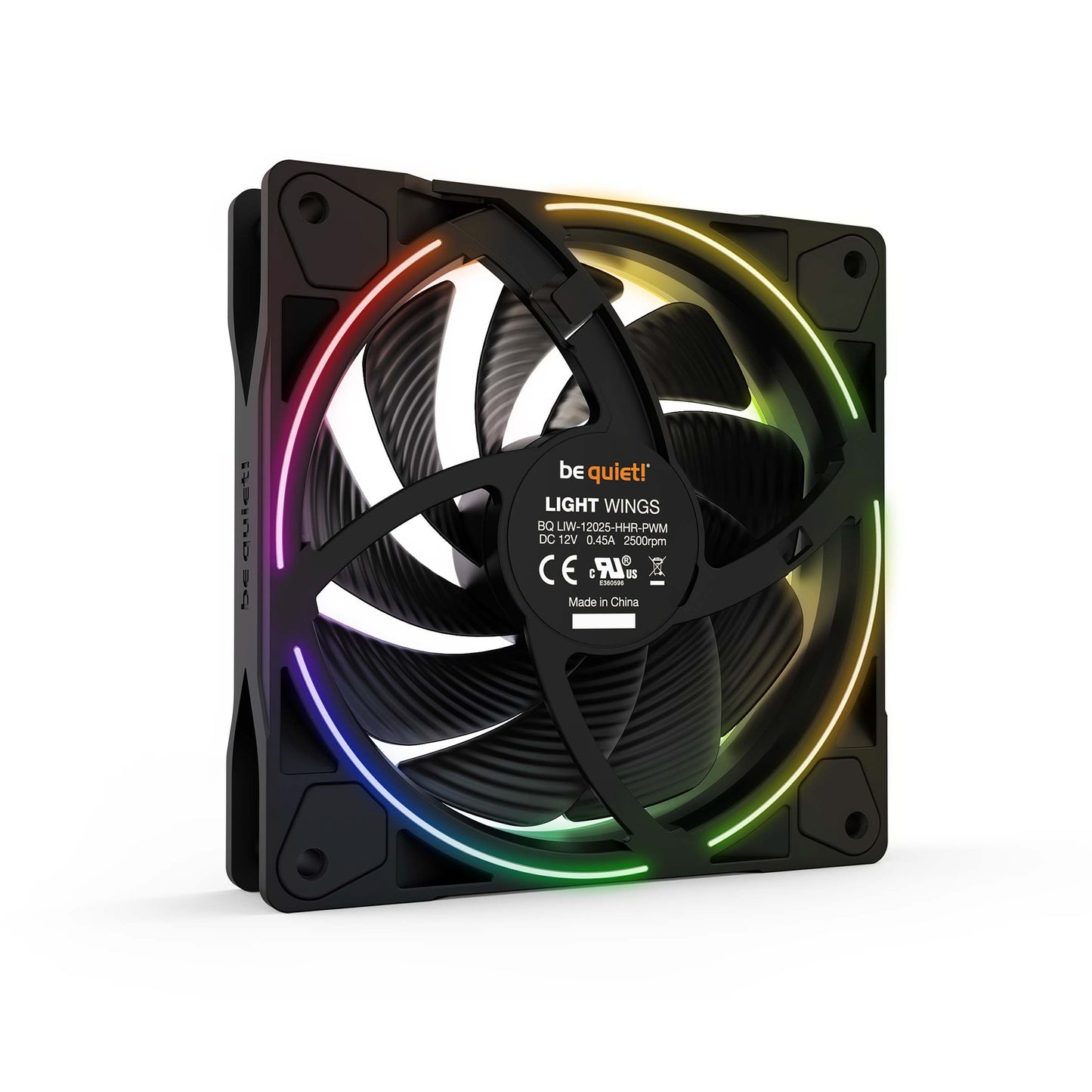 BeQuiet Fan Pack! Light Wings ARGB 120mm PWM High V.