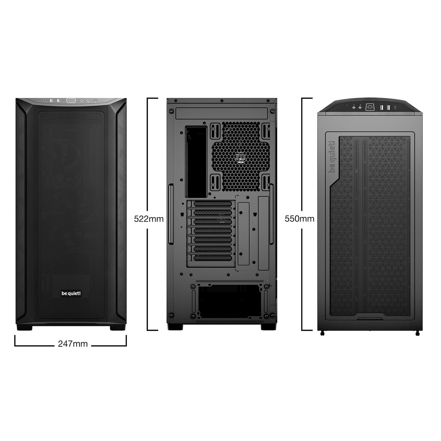 Gabinete be quiet! Shadow Base 800