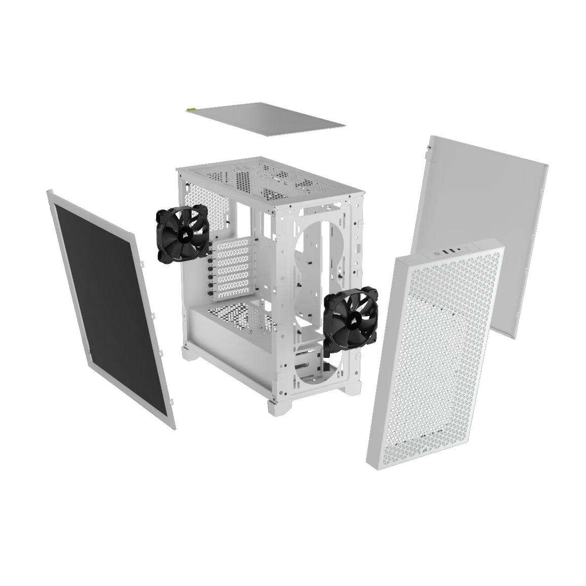 Gabinete Corsair 3000D Airflow - Blanco