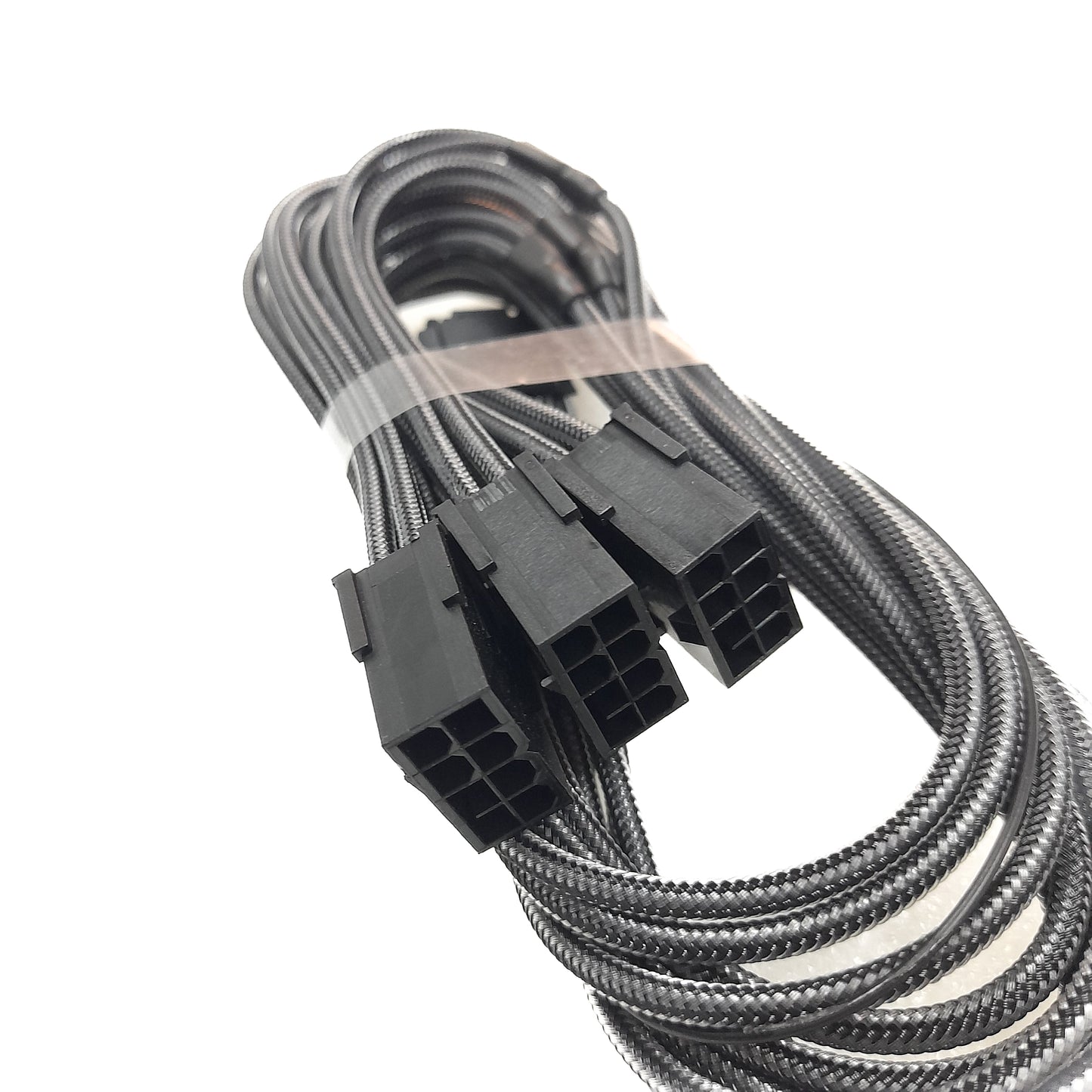 Extensión de cable PCI-e Cablemod Pro 12VHPWR (Carbon, 16-pin to Triple 8-pin, 45cm)