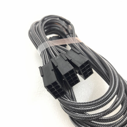 Extensión de cable PCI-e Cablemod Pro 12VHPWR (Carbon, 16-pin to Triple 8-pin, 45cm)