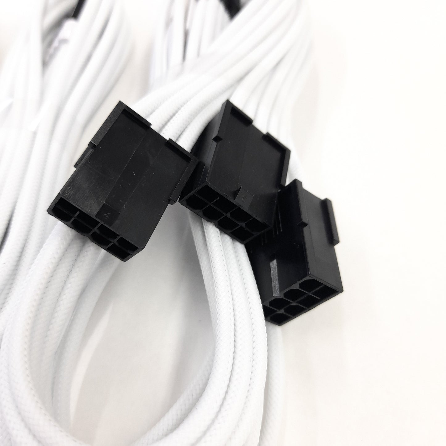 Kit de extensión de cable Cablemod Pro 12VHPWR (White, 16-pin to Triple 8-pin)