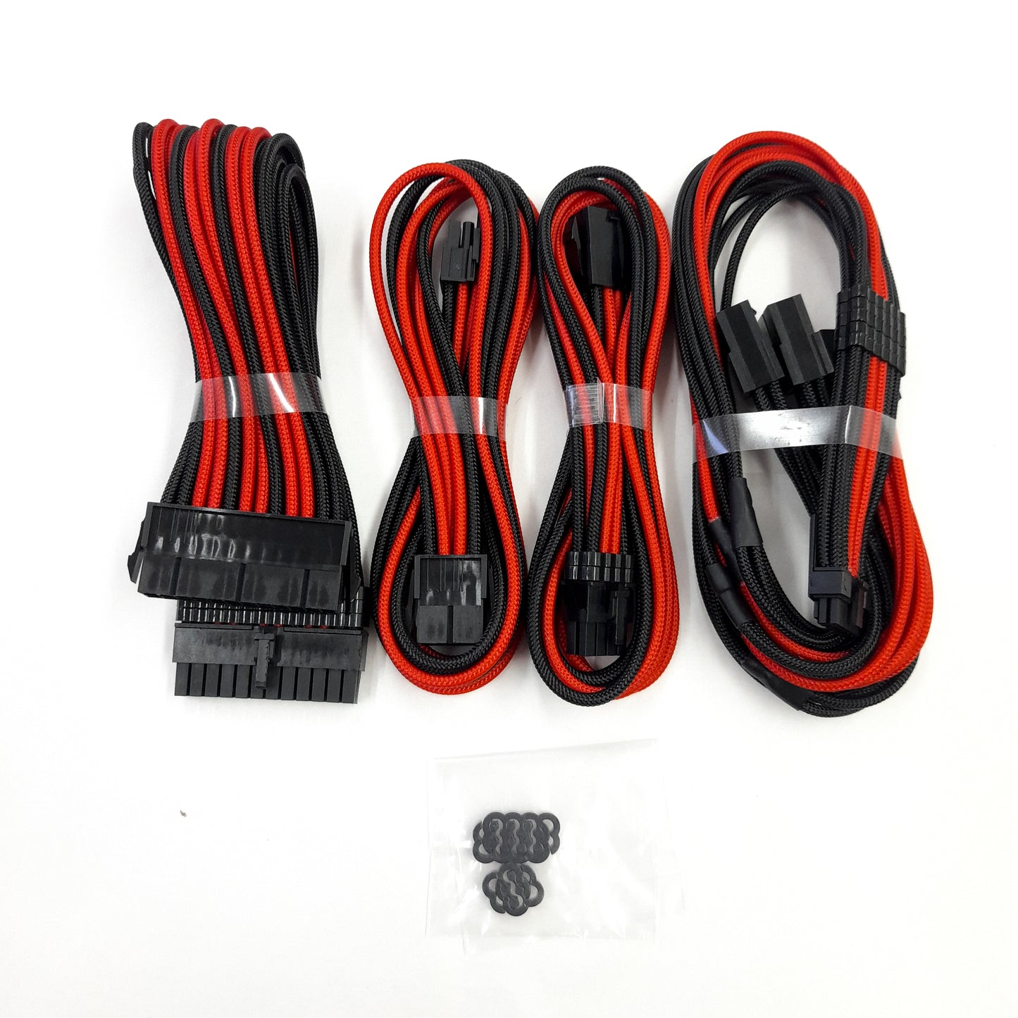 Cablemod Pro 12VHPWR Extension Cable Kit (Black + Red, 16-pin to Triple 8-pin)