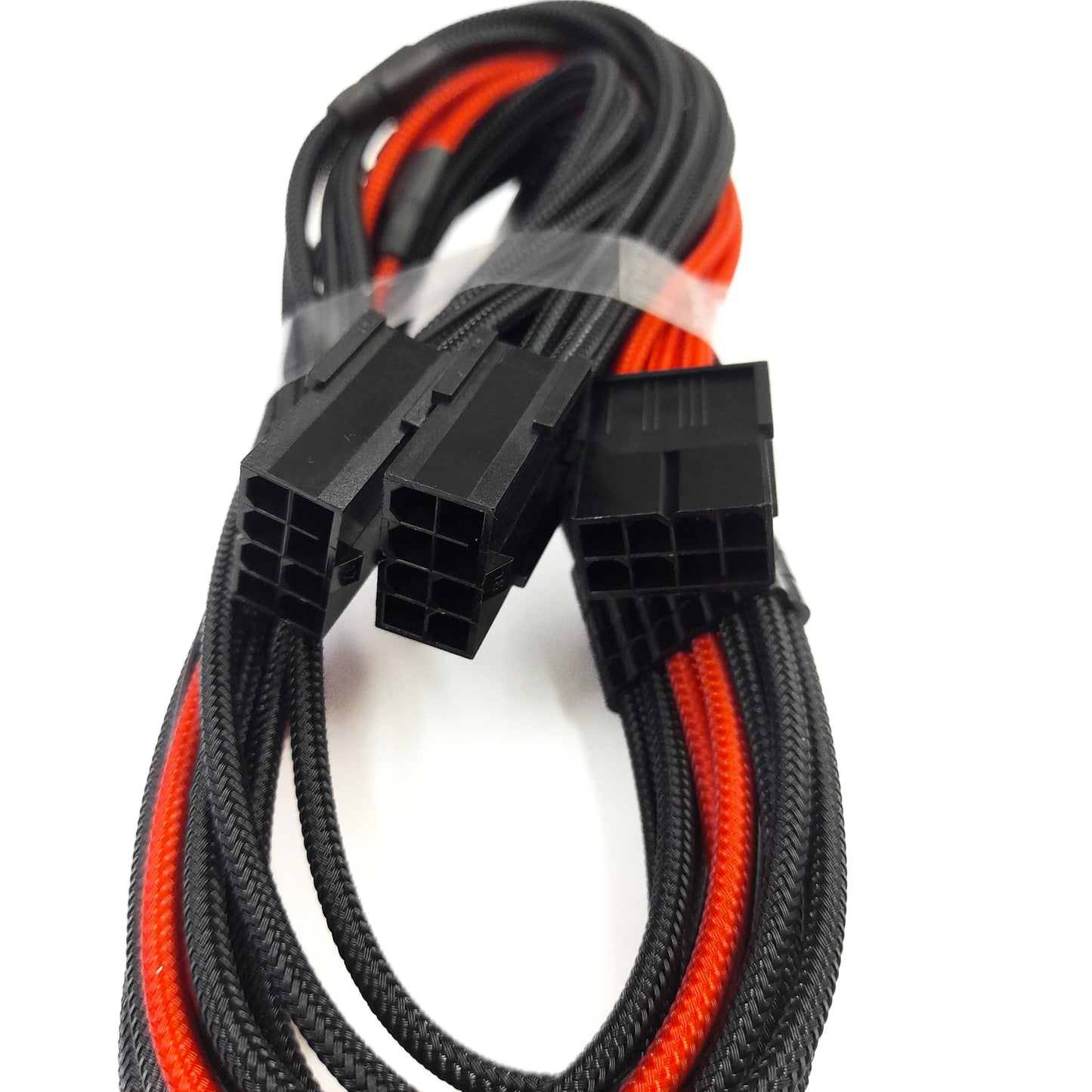 Cablemod Pro 12VHPWR Extension Cable Kit (Black + Red, 16-pin to Triple 8-pin)