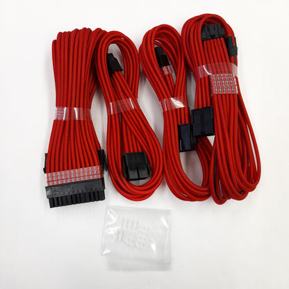 Kit de extensión de cable Cablemod Pro 12VHPWR (Red, 16-pin to Triple 8-pin)