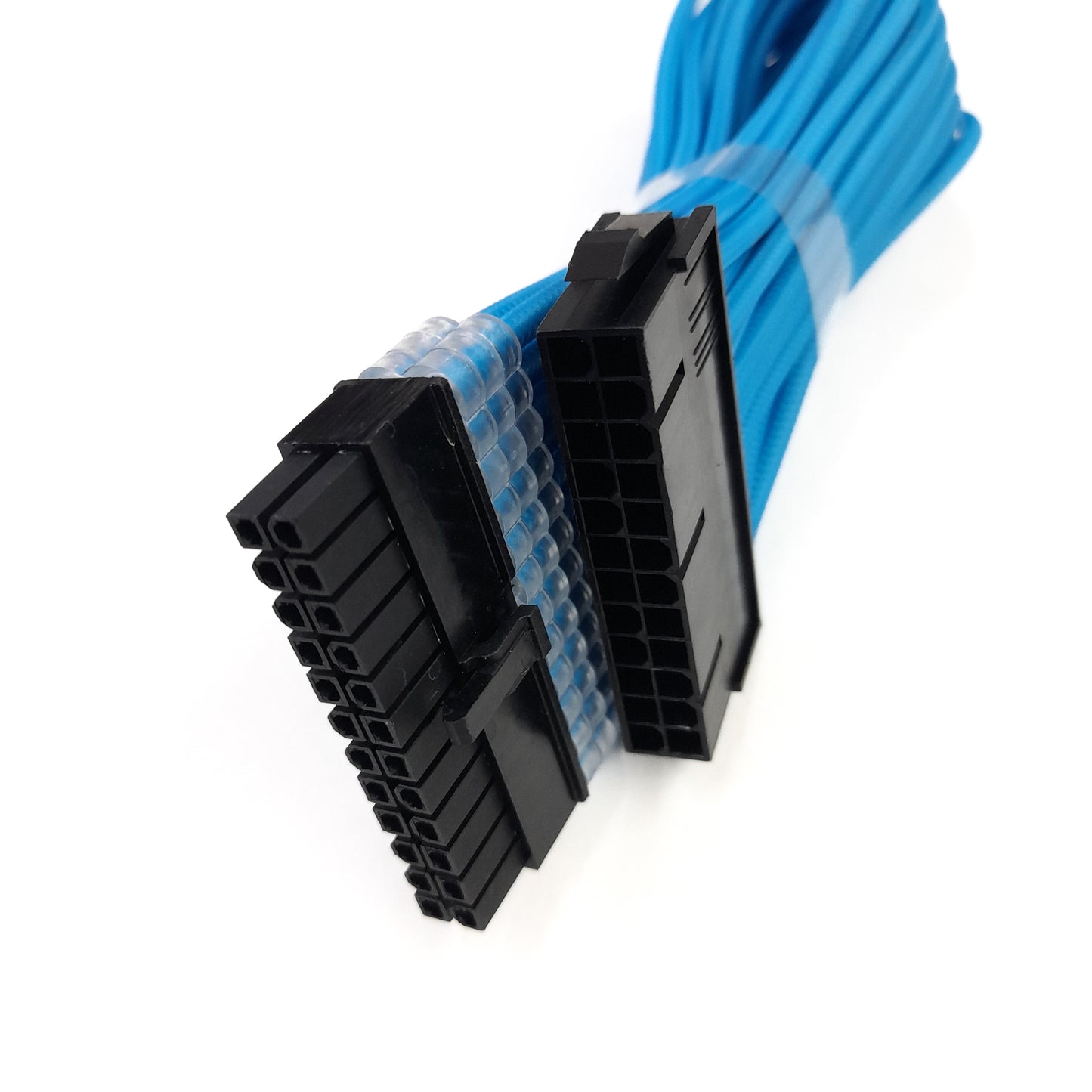 Kit de extensión de cable Cablemod Pro 12VHPWR(Light Blue, 16-pin to Triple 8-pin)