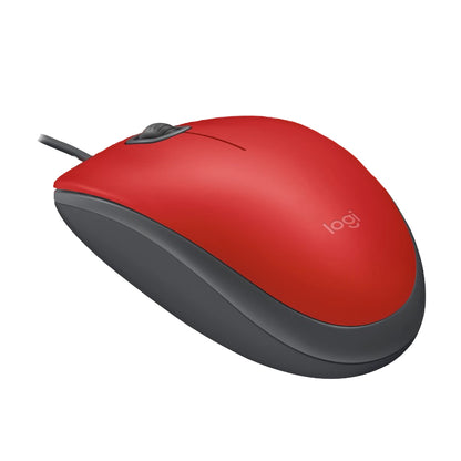 Mouse Óptico Logitech M110 Silent, Alambrico USB