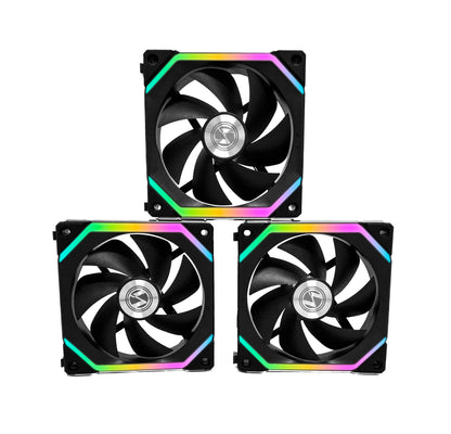 Kit of 3 Lian Li SL120 V2 RGB 120mm Fans