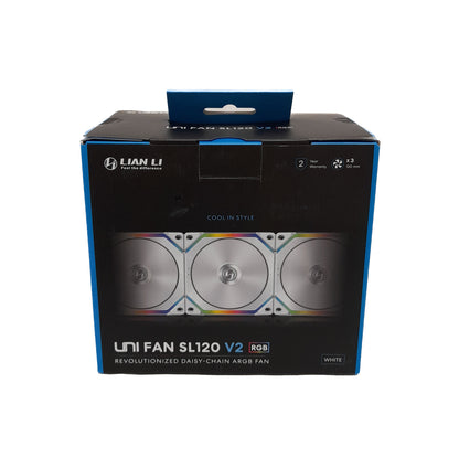 Kit of 3 Lian Li SL120 V2 RGB 120mm Fans