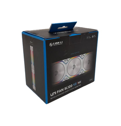 Kit of 3 Lian Li SL120 V2 RGB 120mm Fans