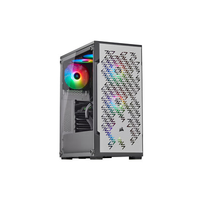 Gabinete Corsair ICUE 220T RGB Airflow - Acero y Blanco