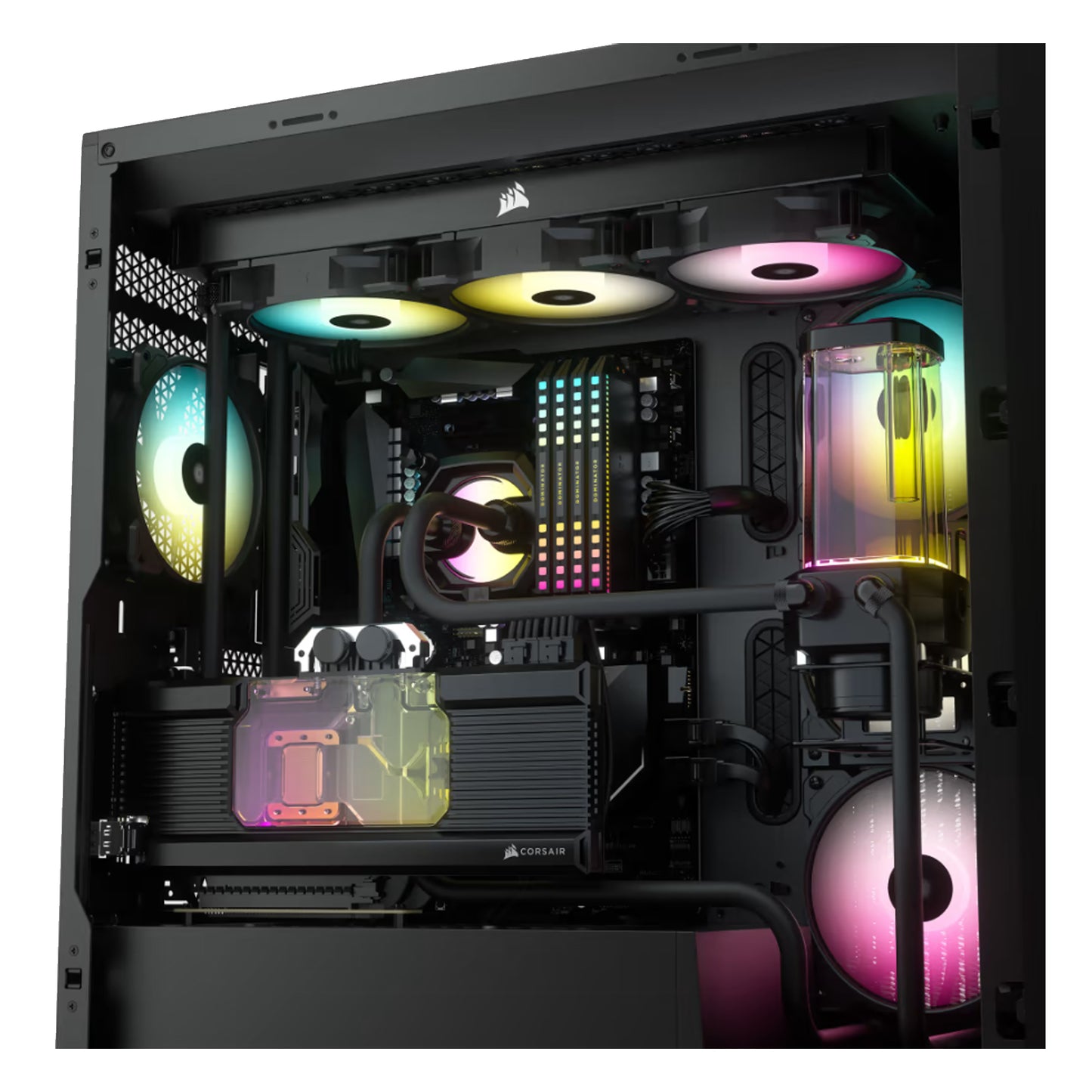 Gabinete Corsair iCUE 5000X RGB - Negro