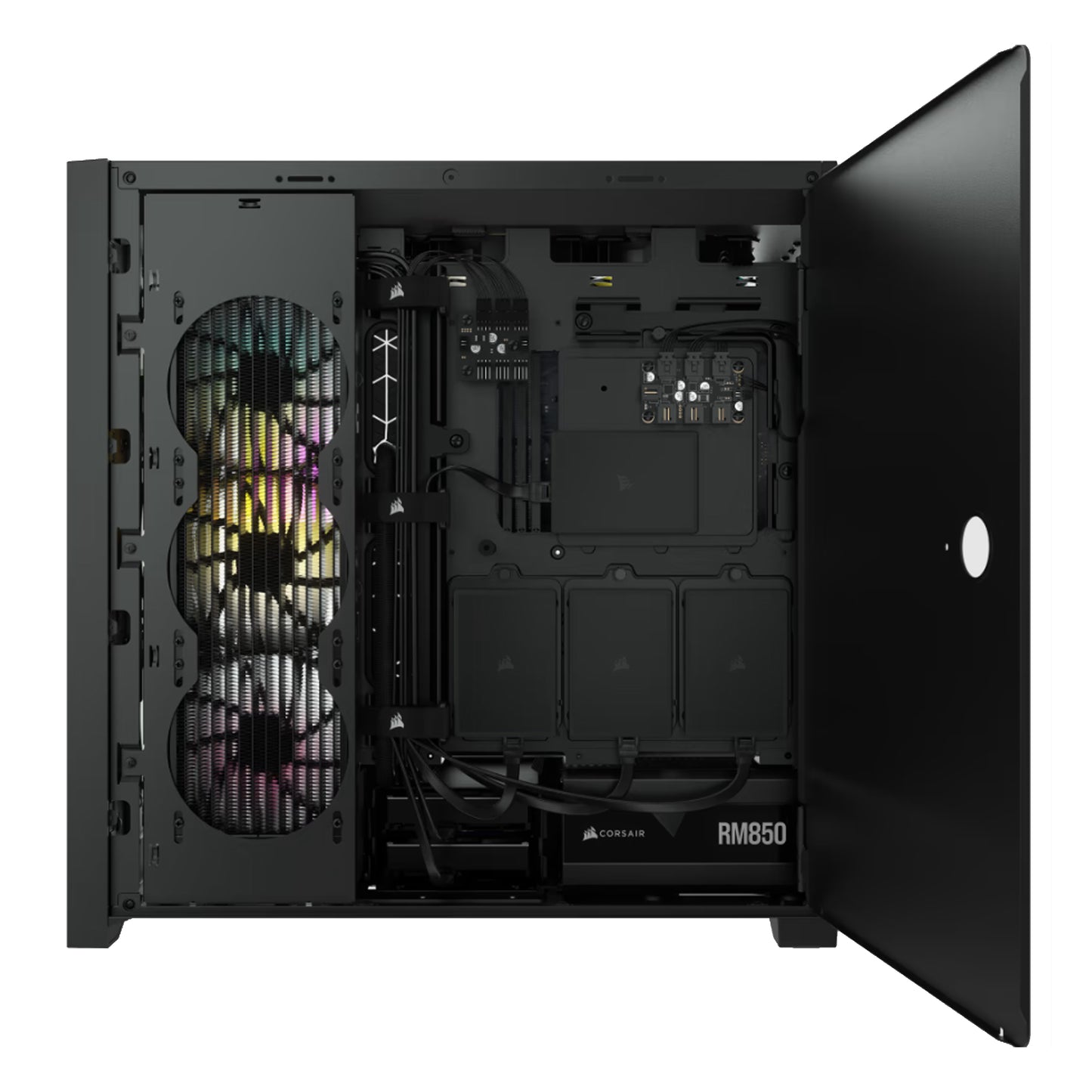 Gabinete Corsair iCUE 5000X RGB - Negro