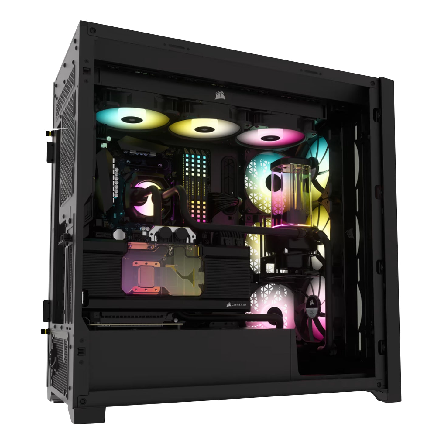 Gabinete Corsair iCUE 5000X RGB - Negro