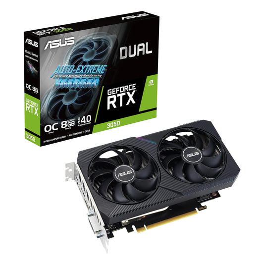 Tarjeta Gráfica ASUS RTX 3050 O8G V2 - 8GB GDDR6 PCIE 4.0