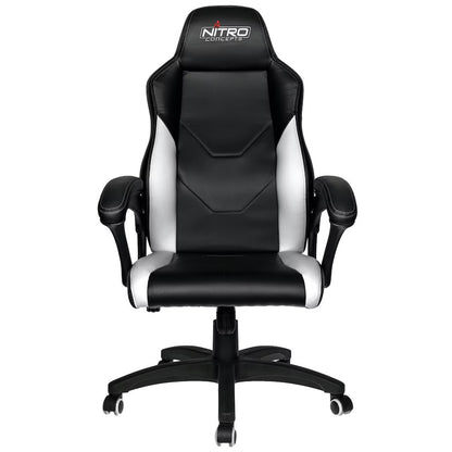 Silla Gamer Nitro Concepts C100 - Black / White