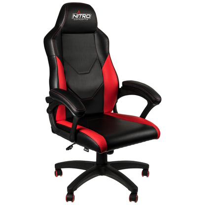 Silla Gamer Nitro Concepts C100 - Black / Red