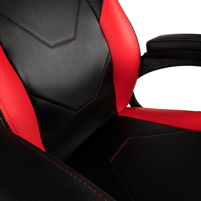 Silla Gamer Nitro Concepts C100 - Black / Red