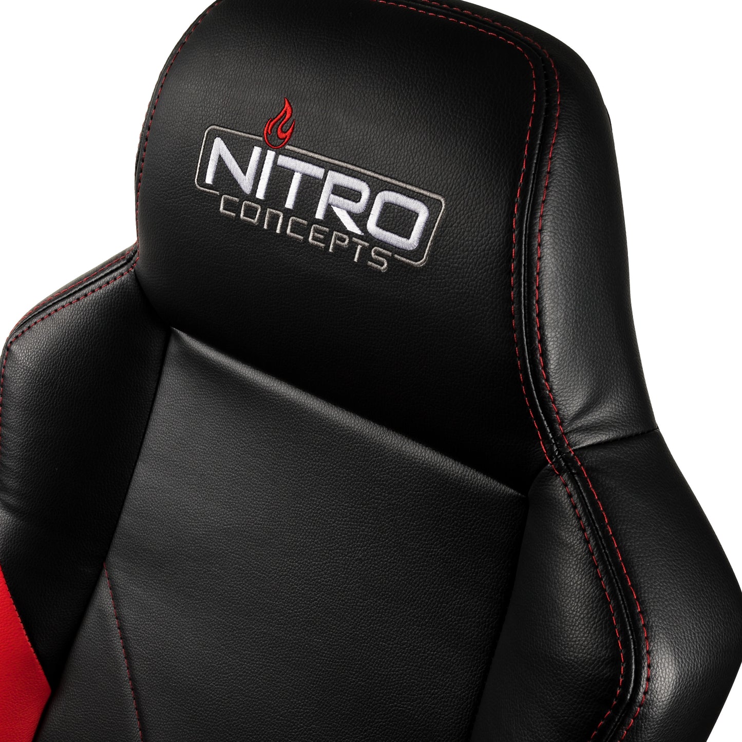 Silla Gamer Nitro Concepts C100 - Black / Red