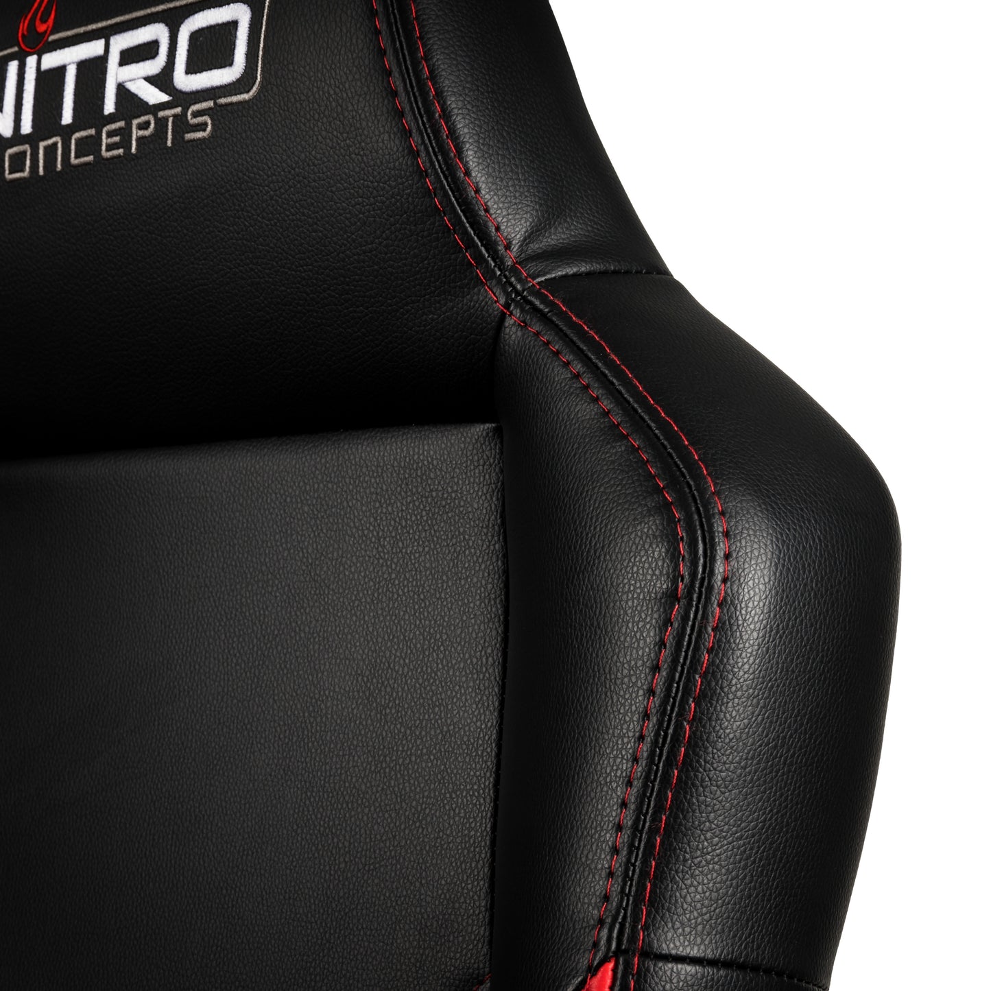 Silla Gamer Nitro Concepts C100 - Black / Red