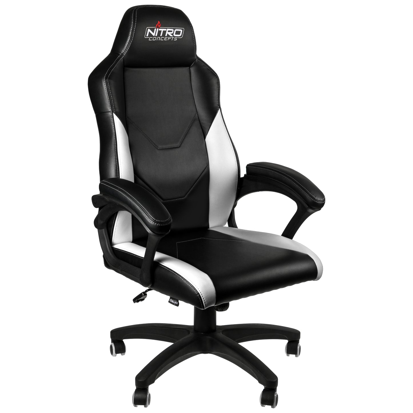 Silla Gamer Nitro Concepts C100 - Black / White