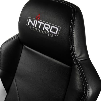 Silla Gamer Nitro Concepts C100 - Black / White