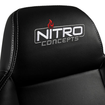 Silla Gamer Nitro Concepts C100 - Black / White