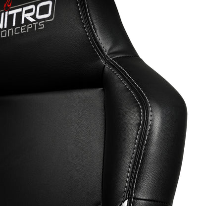 Silla Gamer Nitro Concepts C100 - Black / White