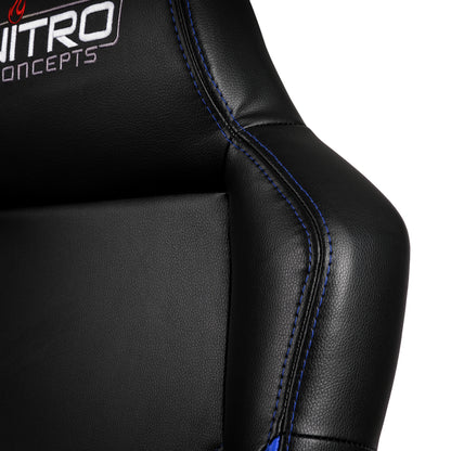 Silla Gamer Nitro Concepts C100 - Black / Blue