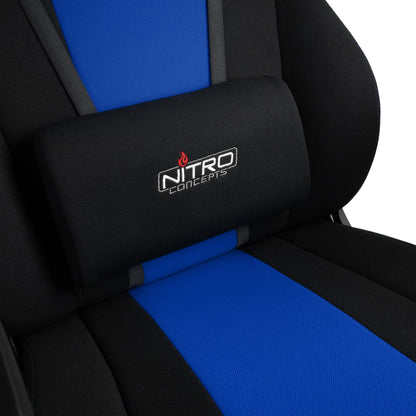 Silla Gamer Nitro Concepts E250 - Galactic Blue