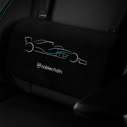 Silla Gamer noblechairs Epic - Edición Mercedes-AMG Petronas F1 Team 2021