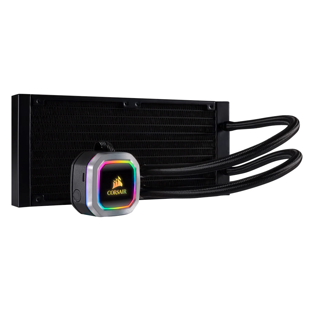 Enfriamiento Líquido de CPU Corsair Hydro Series H100i Platinum 240mm - RGB PWM Fan - REACONDICIONADO