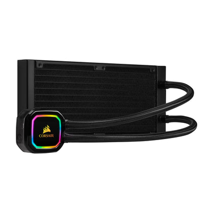 Enfriamiento Líquido de CPU Corsair H100i RGB Pro XT 240mm - NonLed PWM Fan - Negro - REACONDICIONADO