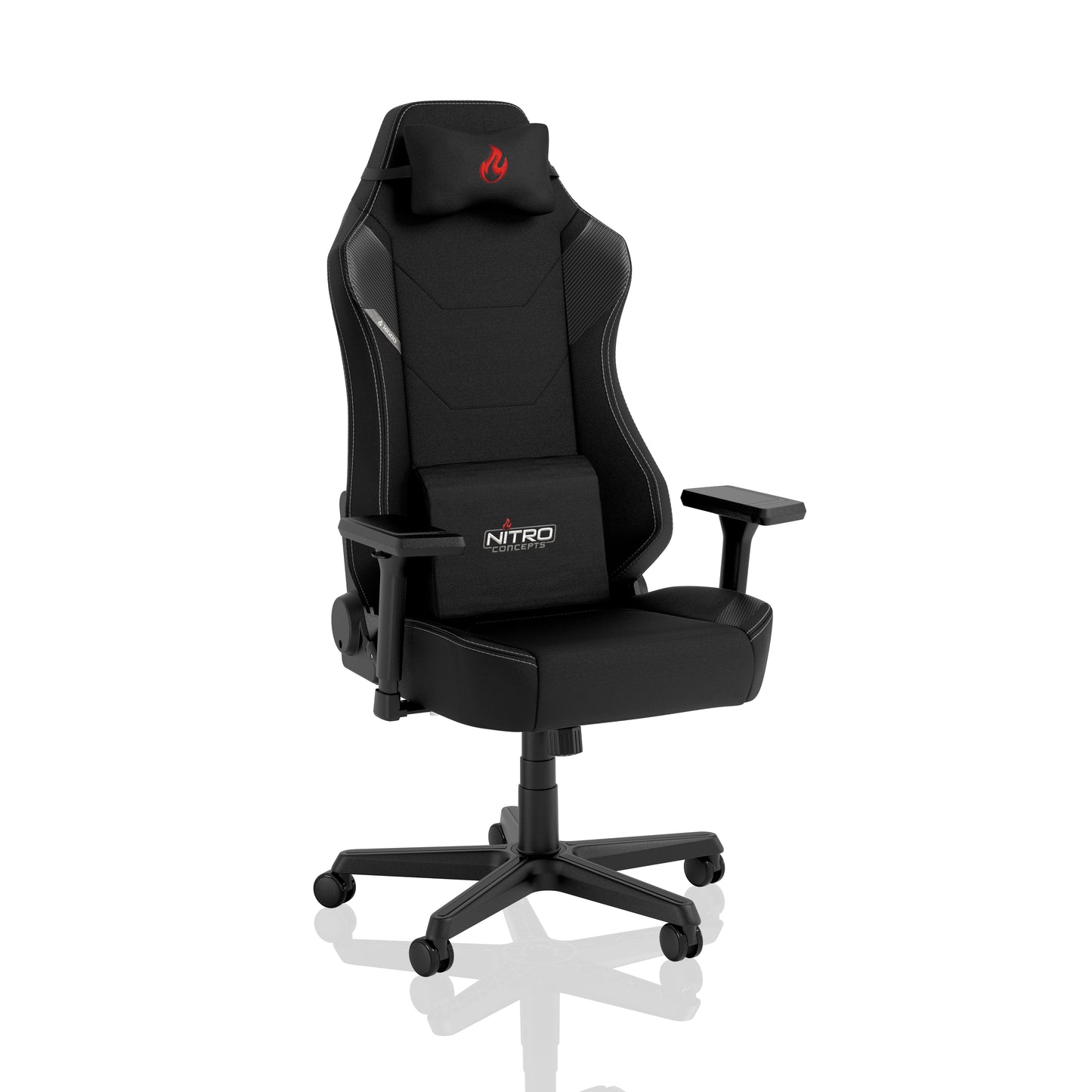 Gaming Chair Nitro Concepts X1000 Fabric - Black