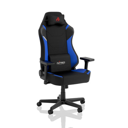 Gaming Chair Nitro Concepts X1000 Fabric - Black/Galactic Blue