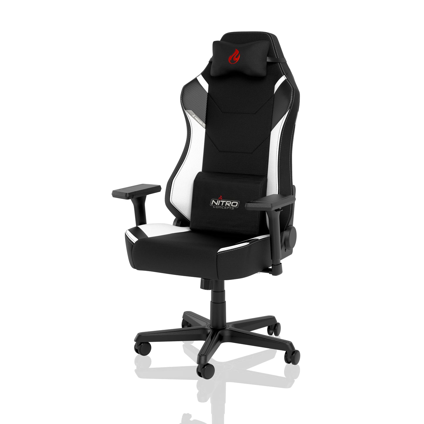 Gaming Chair Nitro Concepts X1000 Fabric - Black/Radiant White