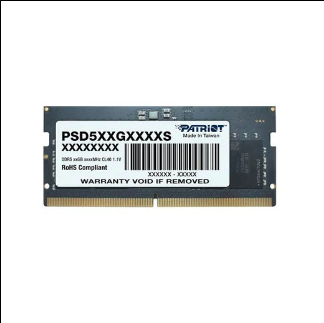 Memoria RAM Patriot Signature 8GB DDR5 CL40 - SODIMM