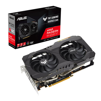 Tarjeta Gráfica ASUS TUF Gaming Radeon™ RX 6500 XT OC Edition 4GB GDDR6