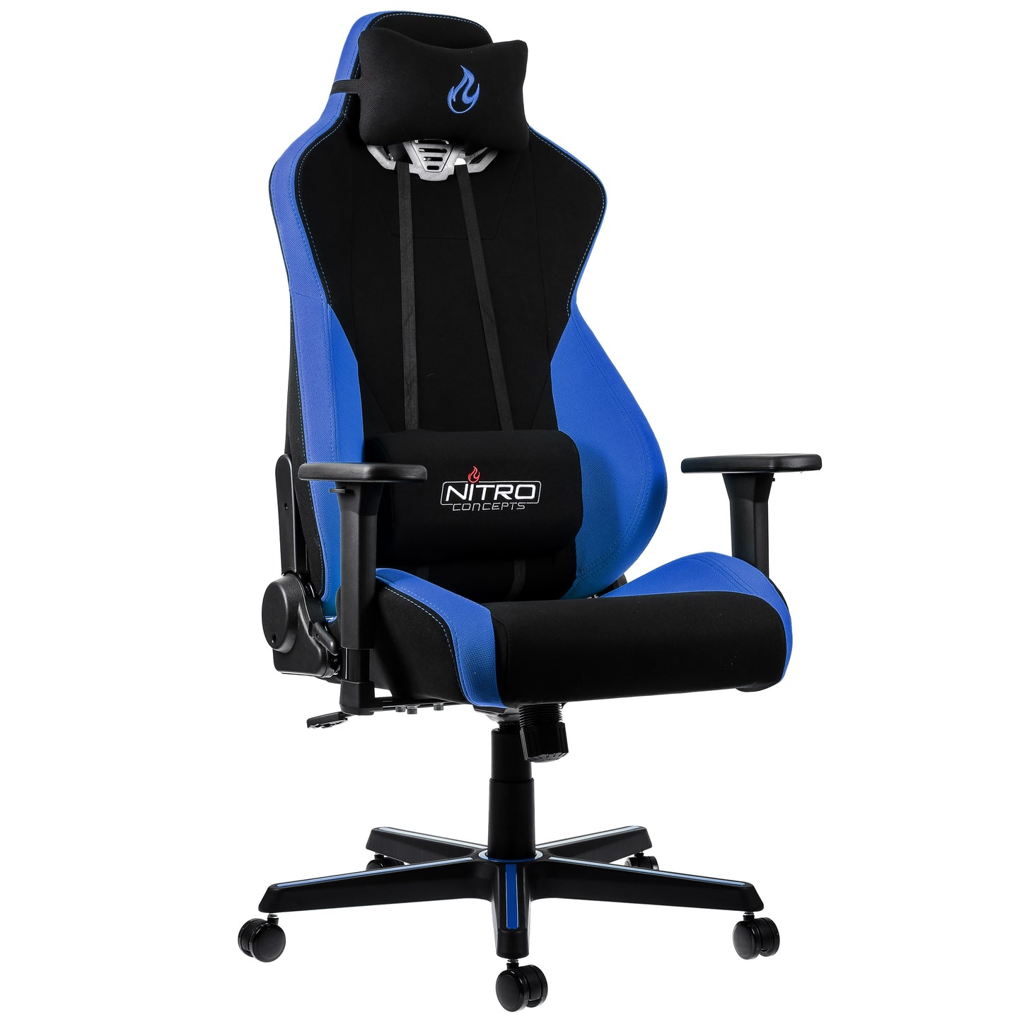 Gaming Chair Nitro Concepts S300 Fabric - Black/Blue