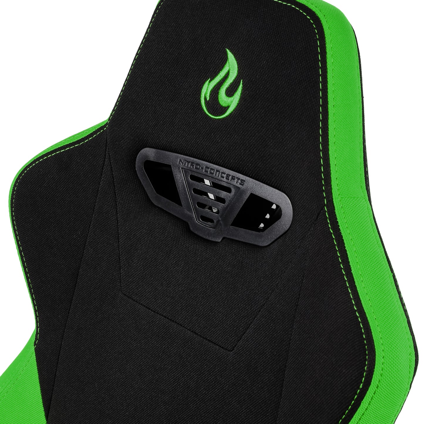 Gaming Chair Nitro Concepts S300 Fabric - Black/Green