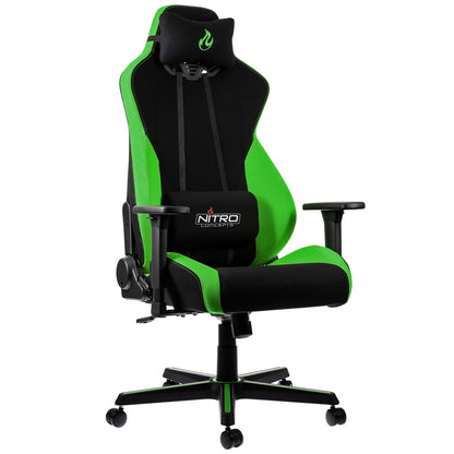 Gaming Chair Nitro Concepts S300 Fabric - Black/Green