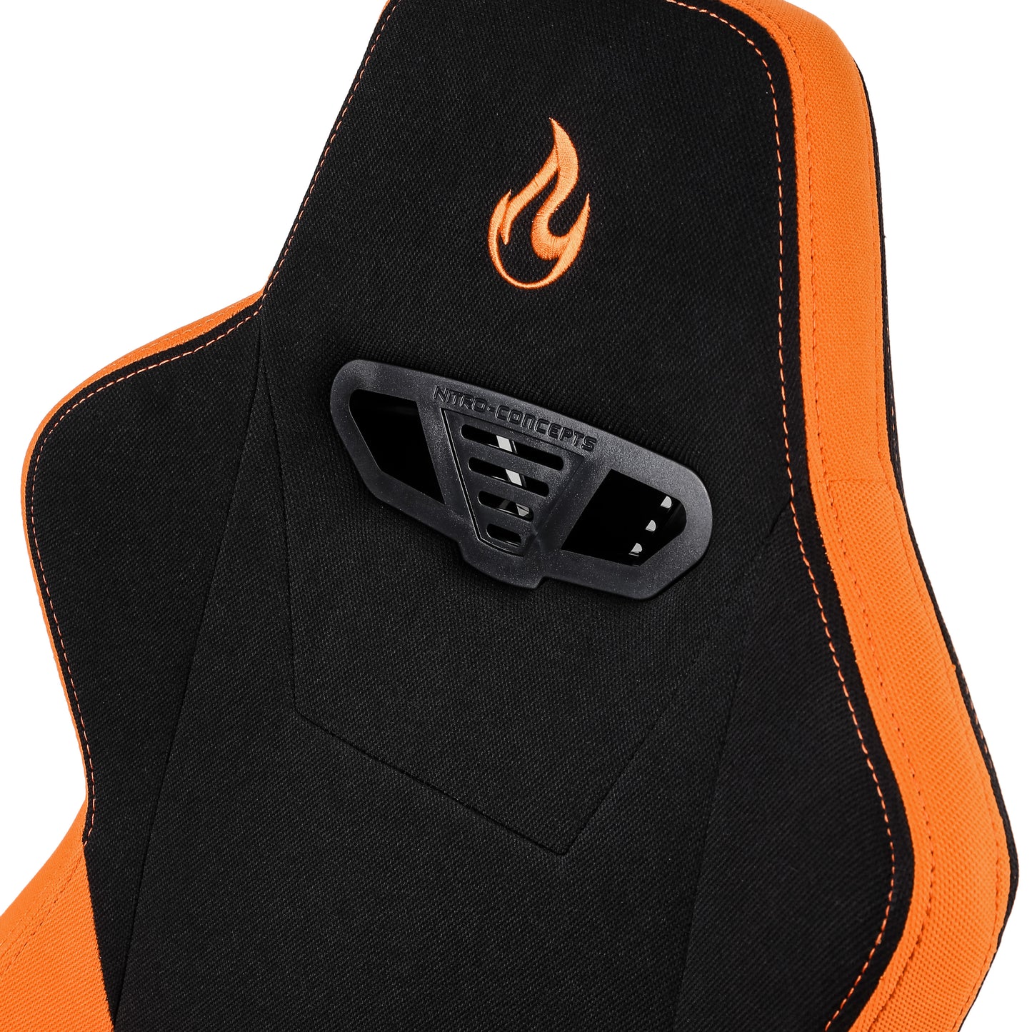 Silla Gamer Nitro Concepts S300 Tela - Black/Orange