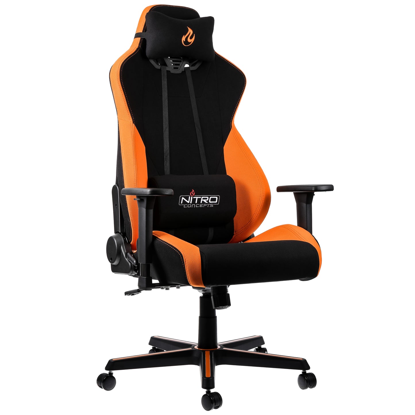 Silla Gamer Nitro Concepts S300 Tela - Black/Orange