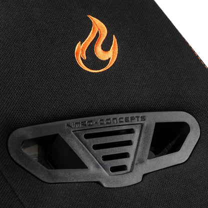 Silla Gamer Nitro Concepts S300 Tela - Black/Orange