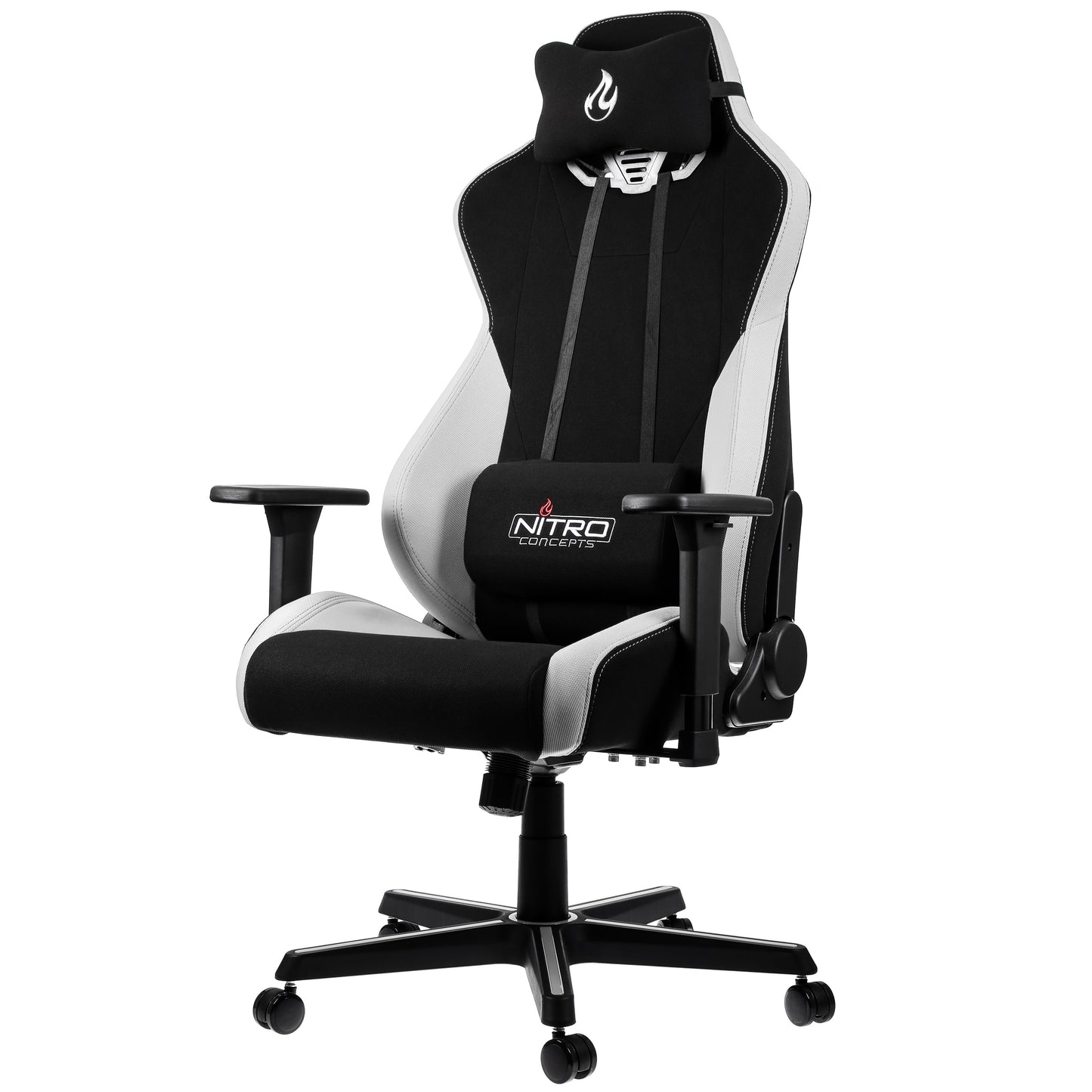 Gaming Chair Nitro Concepts S300 Fabric - Black/White