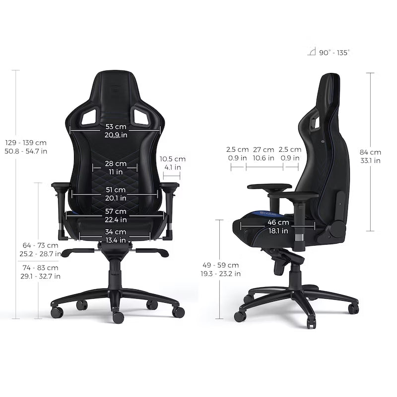 Gaming Chair noblechairs Epic - Black/Blue