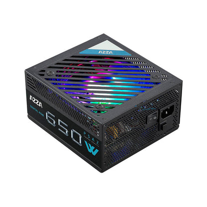 Fuente de poder Azza 650W ARGB 80 Plus Bronce